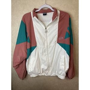 Vintage 90s Retro Shiwi Sports Wear Nylon Windbreaker Jacket Sz L